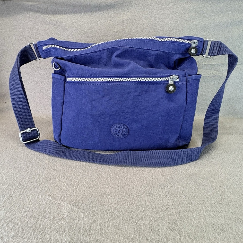 Kipling Alenya Crossbody Shoulder Bag Purse Polyamide HB6628 Navy Mist